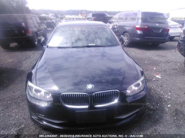 WBADW7C53BE726616 - 2011 BMW 328 I SULEV BLACK photo 6