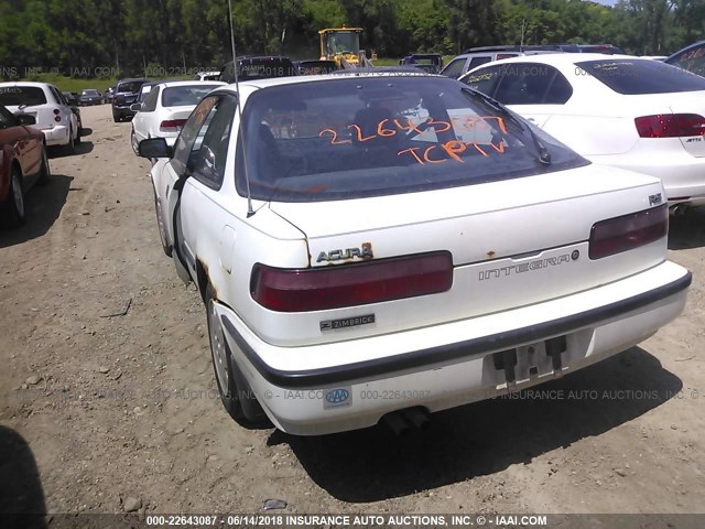 JH4DA934XLS004260 - 1990 ACURA INTEGRA RS WHITE photo 1