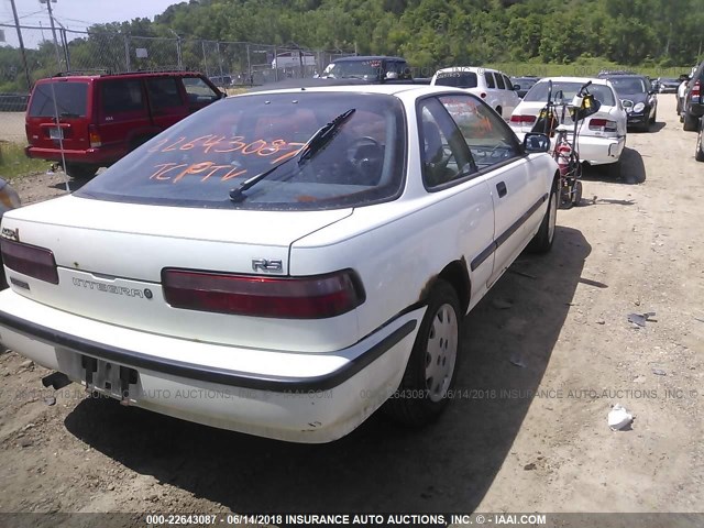 JH4DA934XLS004260 - 1990 ACURA INTEGRA RS WHITE photo 2