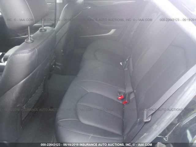 1G6DF577280191404 - 2008 CADILLAC CTS BLACK photo 8
