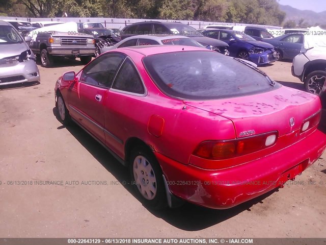 JH4DC4452RS045785 - 1994 ACURA INTEGRA LS RED photo 3