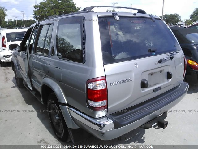 JN8AR05S6XW320178 - 1999 NISSAN PATHFINDER XE/LE SILVER photo 3