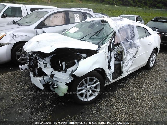 1G11C5SA5GF104899 - 2016 CHEVROLET MALIBU LIMITED LT WHITE photo 2