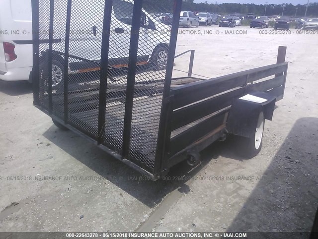 NCX1104423 - 2004 UTILITY TRAILER BLACK photo 4