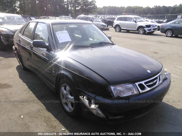 YS3DF55K212040599 - 2001 SAAB 9-3 SE BLACK photo 1