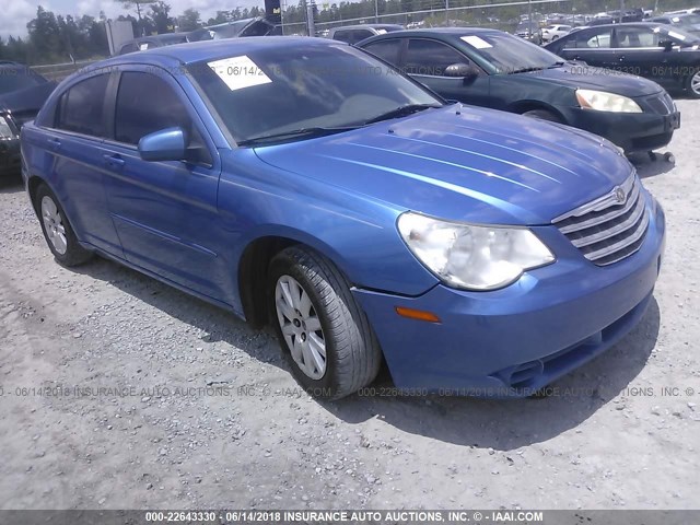 1C3LC46K17N542469 - 2007 CHRYSLER SEBRING BLUE photo 1