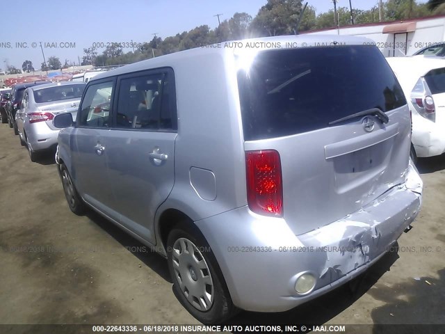 JTLZE4FE6A1114734 - 2010 TOYOTA SCION XB ვერცხლისფერი ფოტო 3