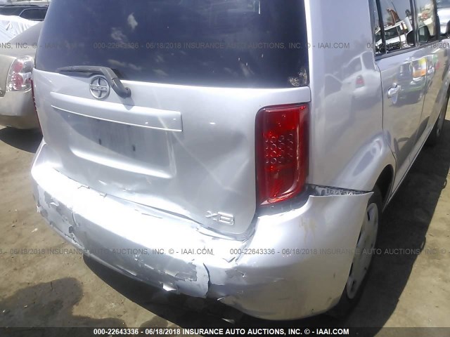JTLZE4FE6A1114734 - 2010 TOYOTA SCION XB ვერცხლისფერი ფოტო 6