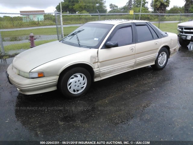 1G3WH52MXSD377821 - 1995 OLDSMOBILE CUTLASS SUPREME SL 金色 照片 2