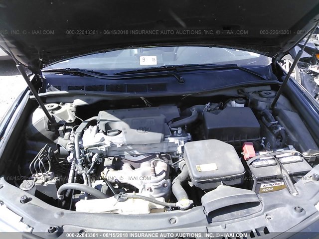 4T1BF1FK5DU203997 - 2013 TOYOTA CAMRY L/SE/LE/XLE 黑色 照片 10