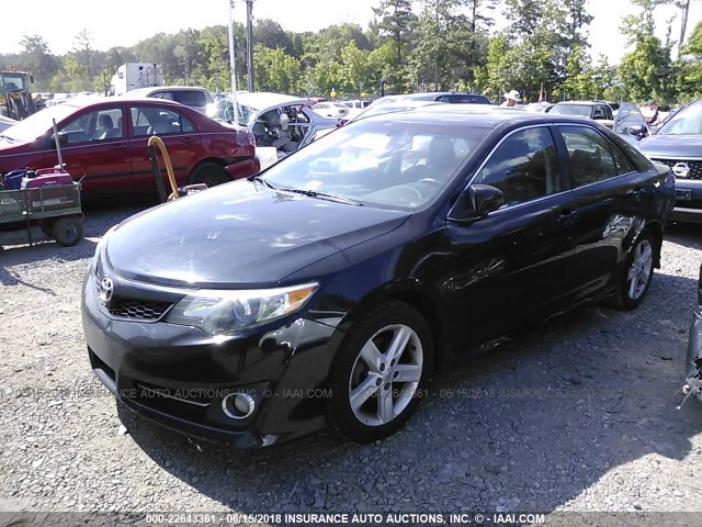 4T1BF1FK5DU203997 - 2013 TOYOTA CAMRY L/SE/LE/XLE 黑色 照片 2