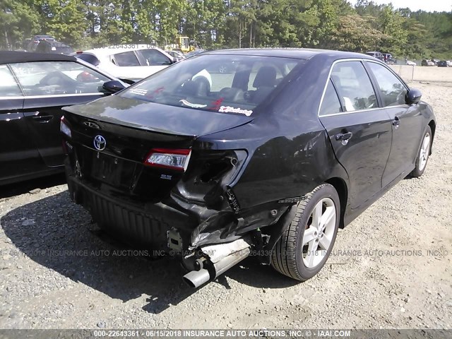 4T1BF1FK5DU203997 - 2013 TOYOTA CAMRY L/SE/LE/XLE 黑色 照片 4