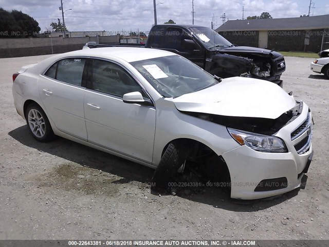 1G11D5SR3DF214557 - 2013 CHEVROLET MALIBU 1LT 白色 照片 1