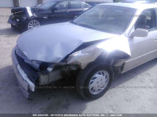 4T1BG22K2XU897528 - 1999 TOYOTA CAMRY CE/LE/XLE GOLD photo 6