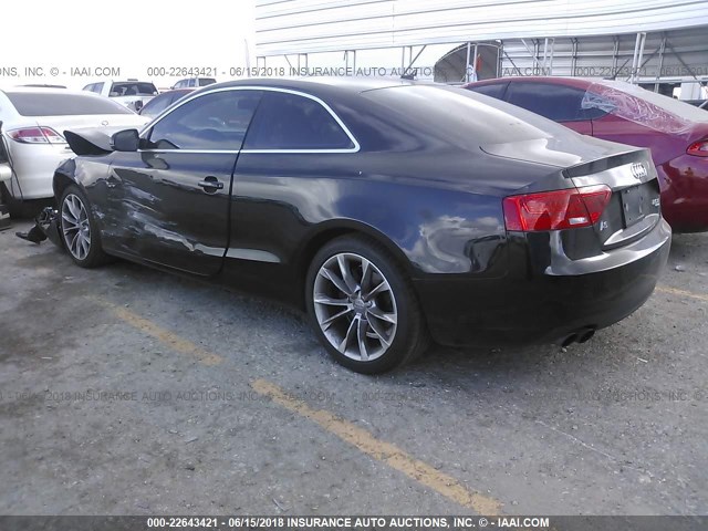 WAUVFAFR6DA013574 - 2013 AUDI A5 PRESTIGE BLACK photo 3