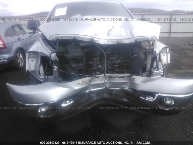 1D7KS28A27J597125 - 2007 DODGE RAM 2500 ST/SLT SILVER photo 6