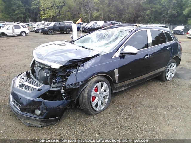 3GYFNBEY4BS556257 - 2011 CADILLAC SRX PERFORMANCE COLLECTION Көк фото 2