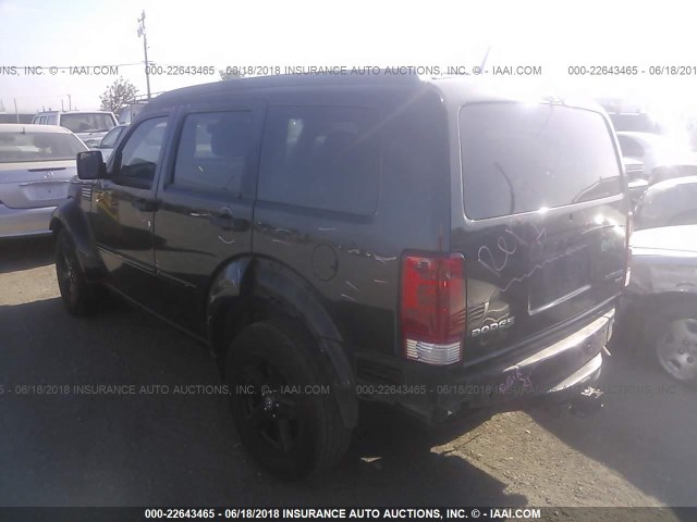 1D4PT5GK7BW545013 - 2011 DODGE NITRO SXT BLACK photo 3