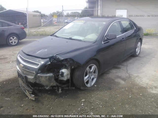 1G1ZB5E13BF303251 - 2011 CHEVROLET MALIBU LS 黑色 照片 2