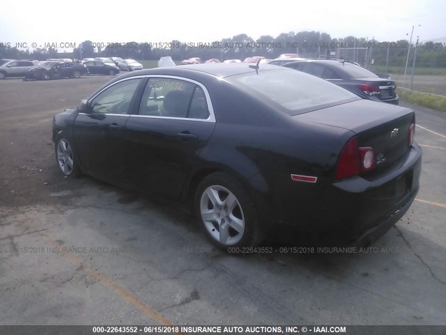 1G1ZB5E13BF303251 - 2011 CHEVROLET MALIBU LS 黑色 照片 3