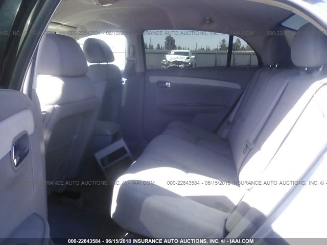 1G1ZG57B984270039 - 2008 CHEVROLET MALIBU LS BLUE photo 8