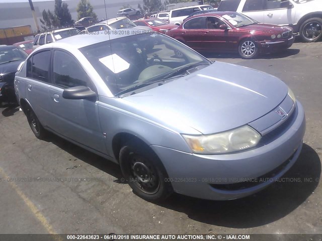 1G8AJ52F53Z121794 - 2003 SATURN ION LEVEL 2 Light Blue photo 1