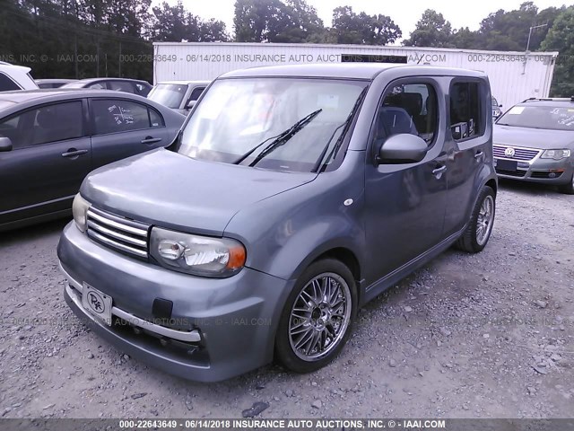 JN8AZ28R49T118822 - 2009 NISSAN CUBE S/SL GRAY photo 2