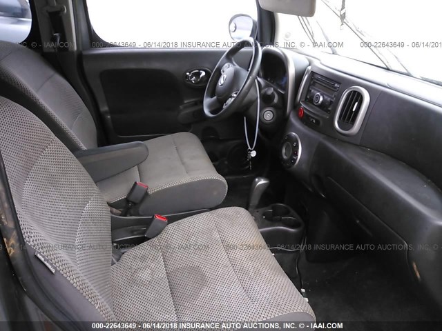 JN8AZ28R49T118822 - 2009 NISSAN CUBE S/SL GRAY photo 5