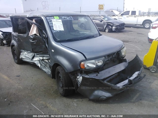 JN8AZ28RX9T113088 - 2009 NISSAN CUBE S/SL GRAY photo 1