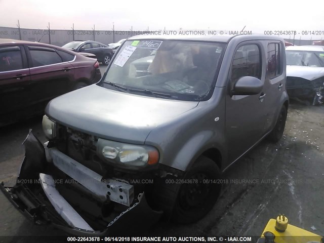 JN8AZ28RX9T113088 - 2009 NISSAN CUBE S/SL GRAY photo 2