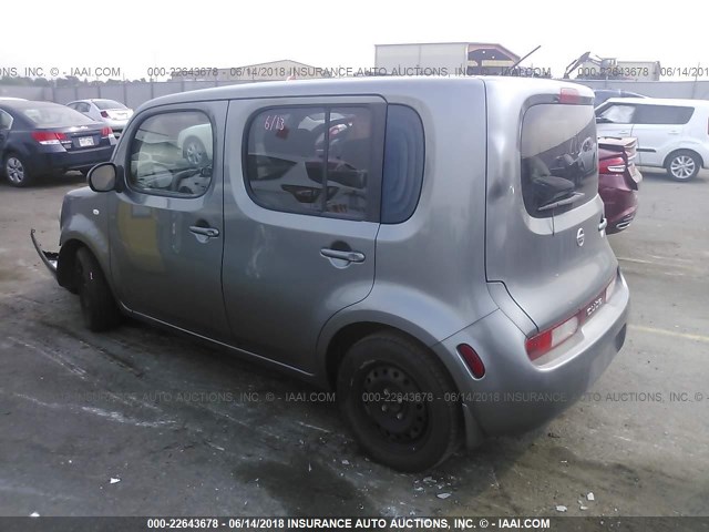 JN8AZ28RX9T113088 - 2009 NISSAN CUBE S/SL GRAY photo 3