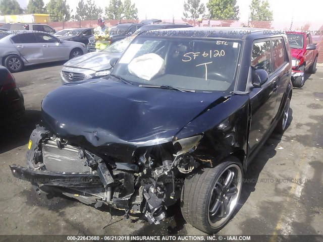 JTLKE50E481036366 - 2008 TOYOTA SCION XB Қара фото 2