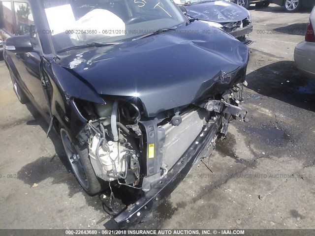 JTLKE50E481036366 - 2008 TOYOTA SCION XB Қара фото 6