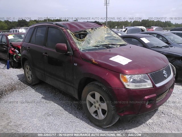 JS3TE943264102989 - 2006 SUZUKI GRAND VITARA PREMIUM MAROON photo 1