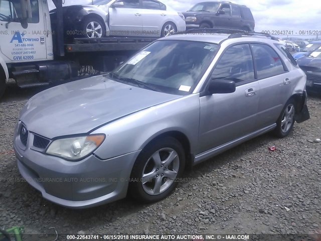 JF1GG61677H818911 - 2007 SUBARU IMPREZA 2.5I SILVER photo 2