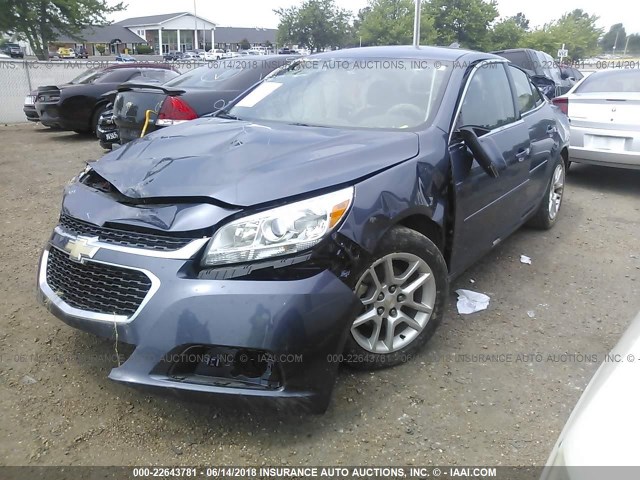 1G11C5SL7FF132798 - 2015 CHEVROLET MALIBU 1LT 灰色 照片 2