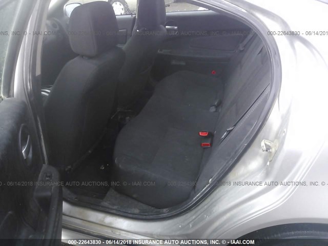 2G2WP552081149395 - 2008 PONTIAC GRAND PRIX SILVER photo 8