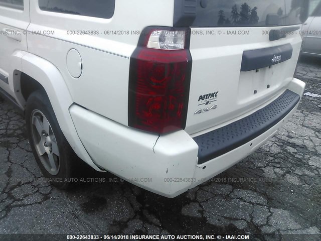 1J4RG4GK2AC102654 - 2010 JEEP COMMANDER SPORT 白色 照片 6