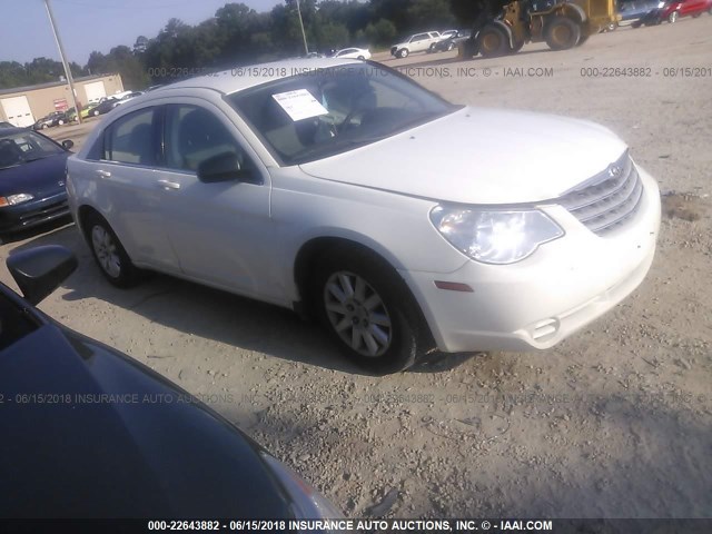 1C3LC46K97N645588 - 2007 CHRYSLER SEBRING WHITE photo 1