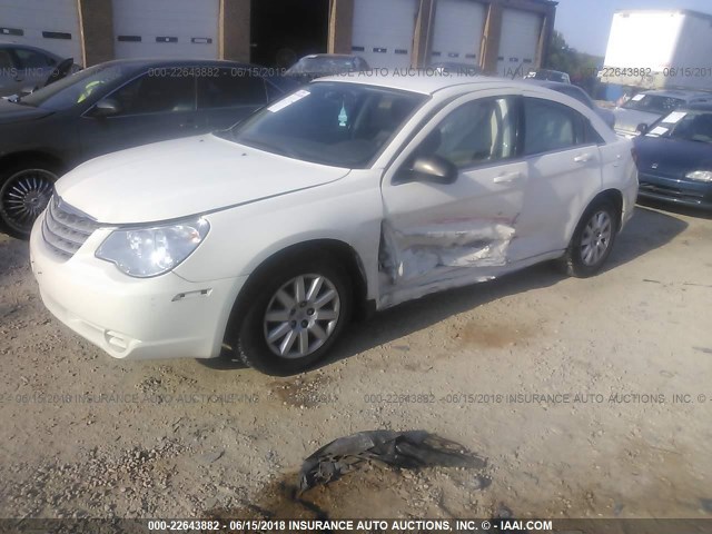 1C3LC46K97N645588 - 2007 CHRYSLER SEBRING WHITE photo 2