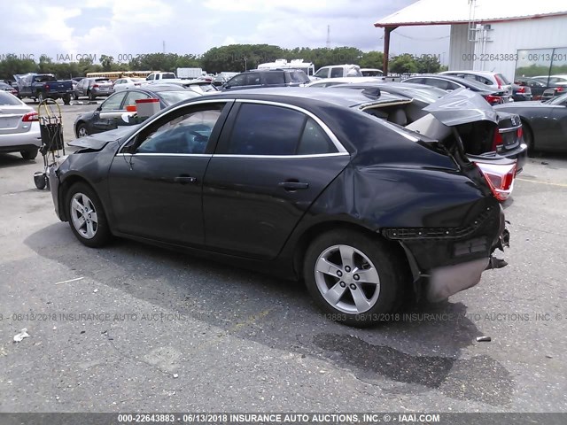 1G11C5SAXDF203648 - 2013 CHEVROLET MALIBU 1LT 黑色 照片 3