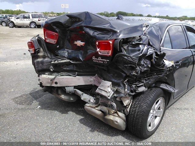 1G11C5SAXDF203648 - 2013 CHEVROLET MALIBU 1LT 黑色 照片 6