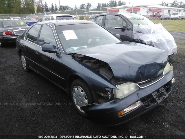 1HGCD5532VA093074 - 1997 HONDA ACCORD LX/EX Dark Blue photo 1