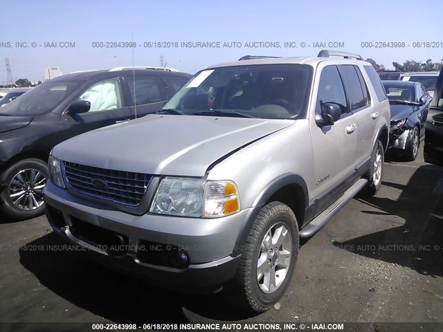 1FMZU63EX5UB62297 - 2005 FORD EXPLORER XLT/XLT SPORT/NBX SILVER photo 2