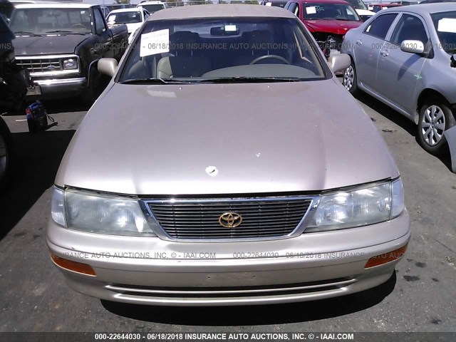 4T1BF12BXTU104094 - 1996 TOYOTA AVALON XL/XLS GOLD photo 6