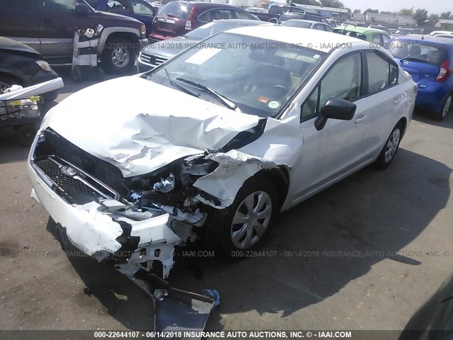 JF1GJAA64GH023321 - 2016 SUBARU IMPREZA WHITE photo 2