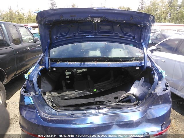 5NPD84LF7HH030001 - 2017 HYUNDAI ELANTRA SE/VALUE/LIMITED BLUE photo 6