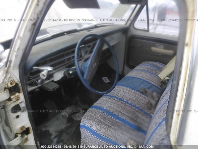 F10HRL04661 - 1971 FORD F100 WHITE photo 5