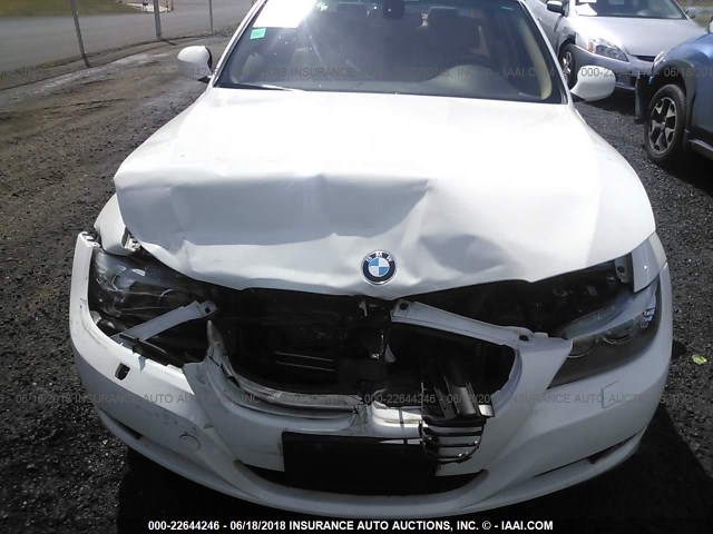 WBAPK5G56BNN81921 - 2011 BMW 328 XI SULEV WHITE photo 6