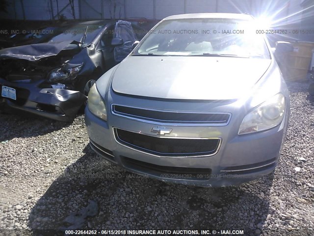 1G1ZG57B38F221195 - 2008 CHEVROLET MALIBU LS 青色 照片 6